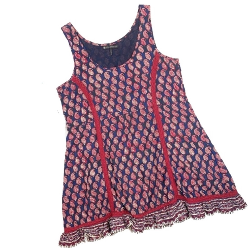 Anthropologie Sleeveless Mini Sun Dress